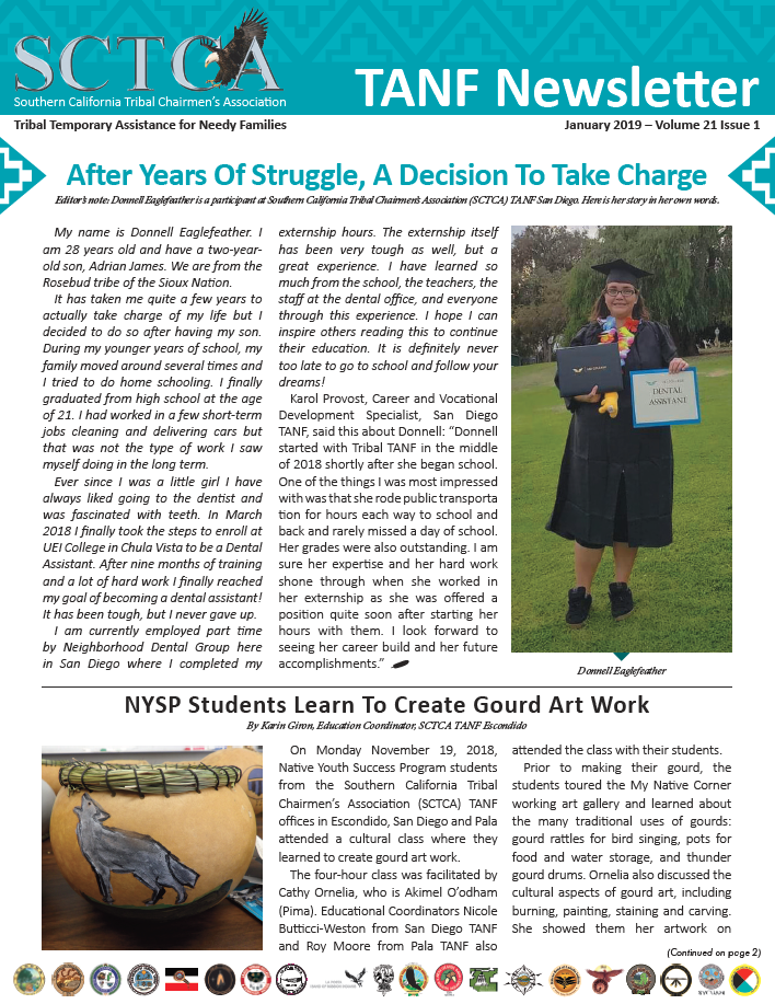 January 2019 Sctca Tanf Newsletter Sctca