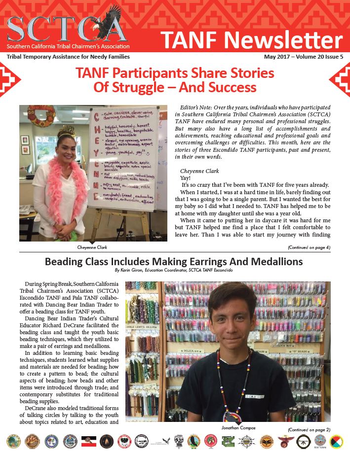 May 2017 Sctca Tanf Newsletter Sctca