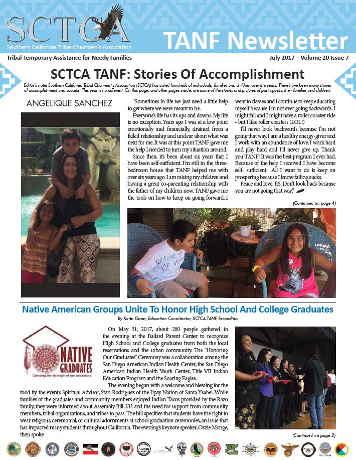 July 2017 Sctca Tanf Newsletter Sctca