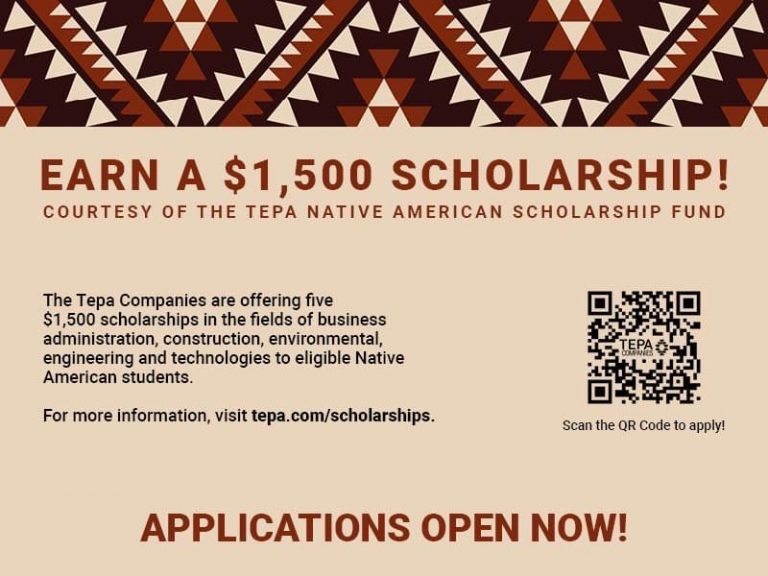 TEPA Native American Scholarship Fund SCTCA